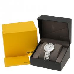 Fendi White Ceramic F642140 Women's Wristwatch 38MM