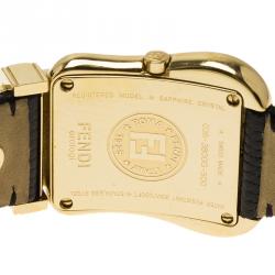 Fendi Black Stainless Steel B. Fendi Women's Wristwatch 32MM
