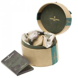 Frederique Constant White Mother of Pearl Stainless Steel Double Heartbeat Diamond Women's Wristwatch 34MM