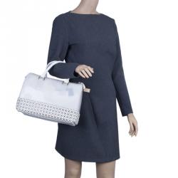 Pre Owned حقيبة يد فورلا كاندي مطاط أبيض