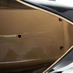 Pre Owned Furla Black PVC Limited Edition Painting Candy Satchel