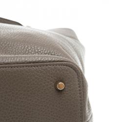 Pre Owned Furla Beige Leather Julia Chain Tote