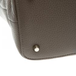 Pre Owned Furla Beige Leather Julia Chain Tote