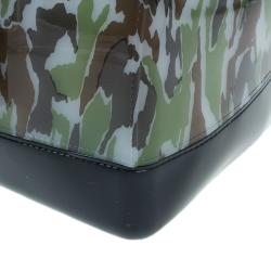 Pre Owned Furla Camo Rubber Candy Satchel Bag
