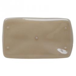 Pre Owned Furla Grey Glossy Rubber Candy Satchel
