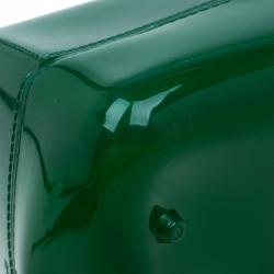 Pre Owned حقيبة فورلا كاندي مطاط أخضر لامع