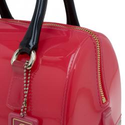 مملوكة مسبقًا حقيبة فورلا كاندي ميني مطاط لامع ثلاثية اللون