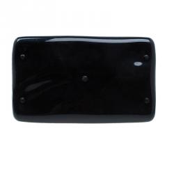 Pre Owned Furla Onyx Glossy Rubber Limited Edition Painting Candy Satchel
