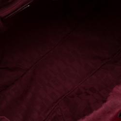 مملوكة مسبقًا Furla Red Croc Embossed Leather Clara Satchel