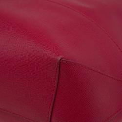 مملوكة مسبقًا حقيبة يد فورلا شوبينغ ميليسا جلد أحمر