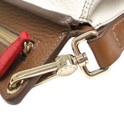Pre Owned Furla Tricolor Leather Tote Bag