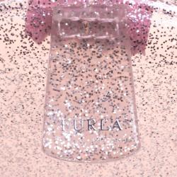 Pre Owned حقيبة فورلا كاندي مطاط لامعة غليتر وردية