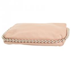 Pre Owned حقيبة كتف فورلا سلسلة بول جلد بيج