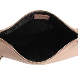 Pre Owned حقيبة كتف فورلا سلسلة بول جلد بيج