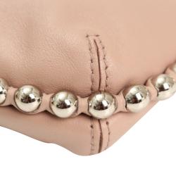 Pre Owned حقيبة كتف فورلا سلسلة بول جلد بيج