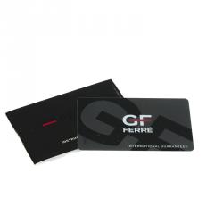 Pre Owned Gianfranco Ferre Gold Tone Stainless Steel 9040J Limited Edition Diamond Unisex Wristwatch 44MM