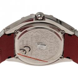 Pre Owned Gianfranco Ferre Mirror Stainless Steel 9040J Limited Edition Diamond Unisex Wristwatch 44MM