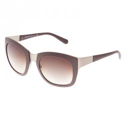 Pre Owned Giorgio Armani Brown Square Sunglasses