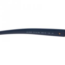 Pre Owned Giorgio Armani Blue 8020 Oversized Square Sunglasses