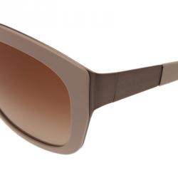 Pre Owned Giorgio Armani Cream 6010 Sunglasses