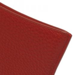 Pre Owned Giorgio Armani Orange Leather iPad Air Cover