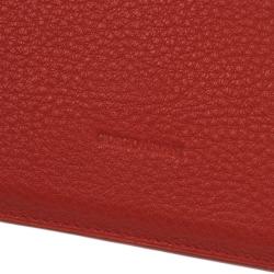 Pre Owned Giorgio Armani Orange Leather iPad Air Cover
