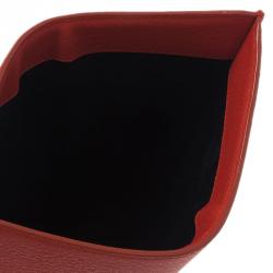 Pre Owned Giorgio Armani Orange Leather iPad Air Cover