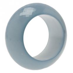 Pre Owned Giorgio Armani Lady Blue Resin Bangle Bracelet