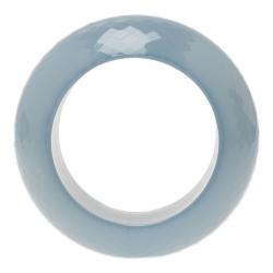 Pre Owned Giorgio Armani Lady Blue Resin Bangle Bracelet