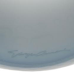 Pre Owned Giorgio Armani Lady Blue Resin Bangle Bracelet