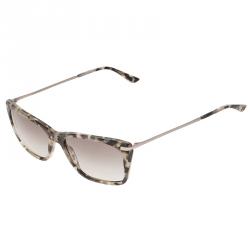 Pre Owned Giorgio Armani Grey Gradient AR8019 Square Sunglasses