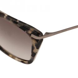 Pre Owned Giorgio Armani Grey Gradient AR8019 Square Sunglasses