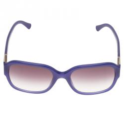 Pre Owned Giorgio Armani Blue 8022 Square Sunglasses