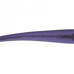 Pre Owned Giorgio Armani Blue 8022 Square Sunglasses