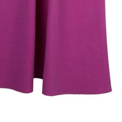 Giorgio Armani Milano Faux Wrap Jersey Hot Pink Dress S