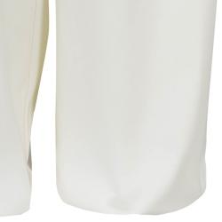 Pre Owned Giorgio Armani White Flared Pants M