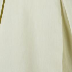 Pre Owned Giorgio Armani Off-white Flare Dress M