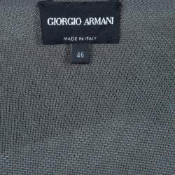Giorgio Armani Grey Cashmere Sleeveless Top L