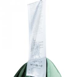 Pre Owned Giorgio Armani Green Tapered Trouser S