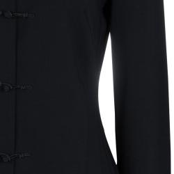 Giorgio Armani Black Mandarin Jacket M