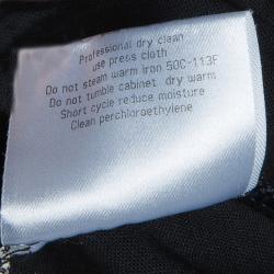 Giorgio Armani Black Mandarin Jacket M