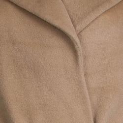 Pre Owned Giorgio Armani Beige Belted Coat XL