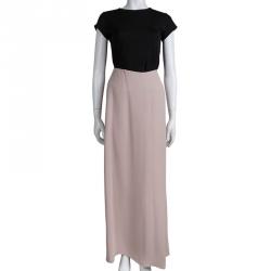 Pre Owned Giorgio Armani Pastel Pink Maxi Skirt M