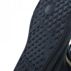 Pre Owned Giuseppe Zanotti Black Leather High Top Sneakers Size 39