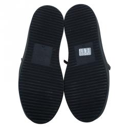 Pre Owned Giuseppe Zanotti Black Patent Eve Slip On Size 37.5