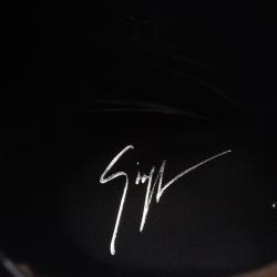 مملوكة مسبقًا حذاء بوت جوسبي زنوتي كاوبوي روكستد هرمى سويدي بنى مقاس 38.5