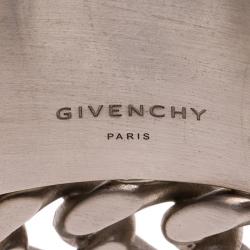 Givenchy Armadillo Silver Tone Cuff Bracelet