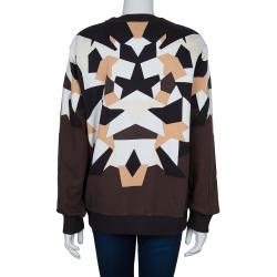Givenchy Graphic Print Knit Sweater M
