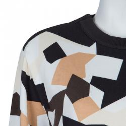 Givenchy Graphic Print Knit Sweater M