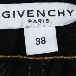 Givenchy Black Denim Straight Fit Jeans M